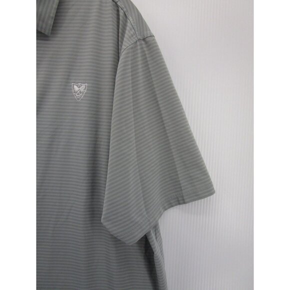 FootJoy Polo Shirt XL FJ Golf Pullover Rugby Striped Embroidered Logo - Picture 3 of 11